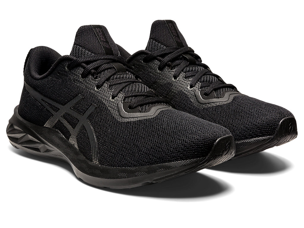 Men's Asics Versablast 2 Walking Shoes Black / Deep Grey | 8936-URFTJ