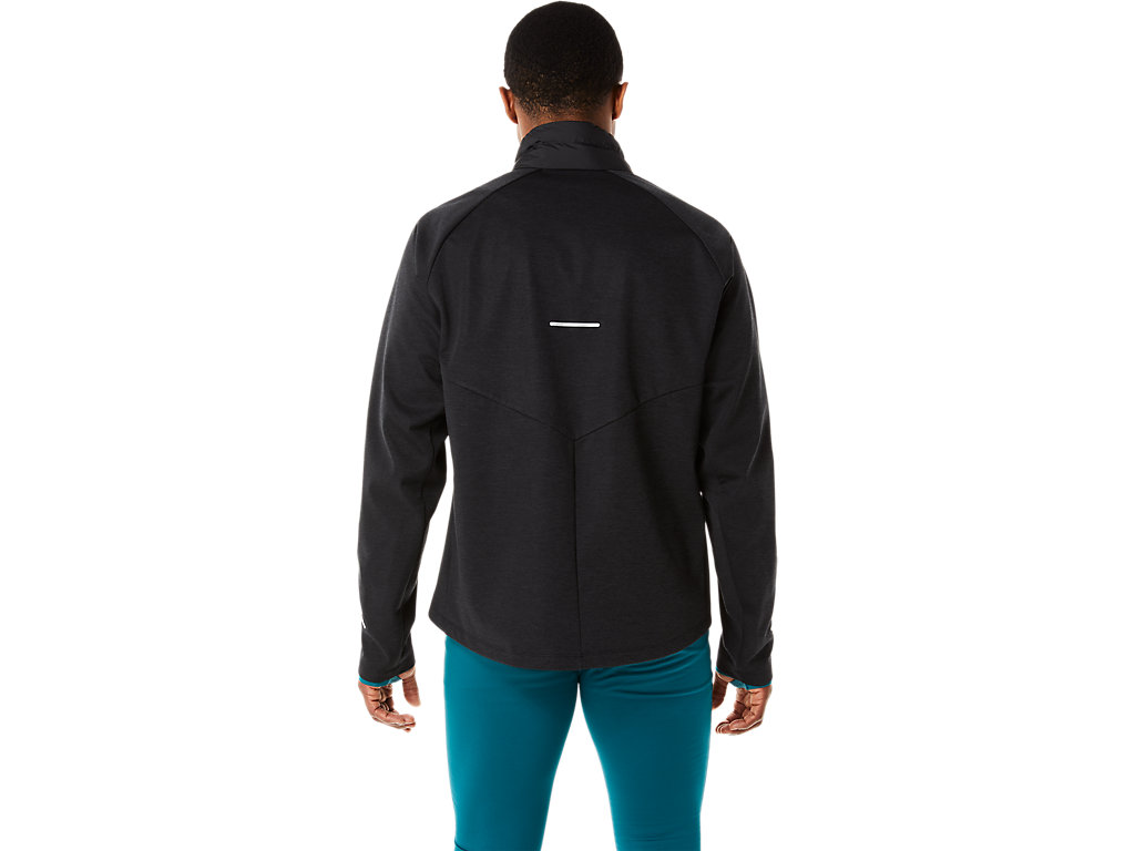 Men's Asics Winter Run Jackets Black / Black | 9382-NSLTV