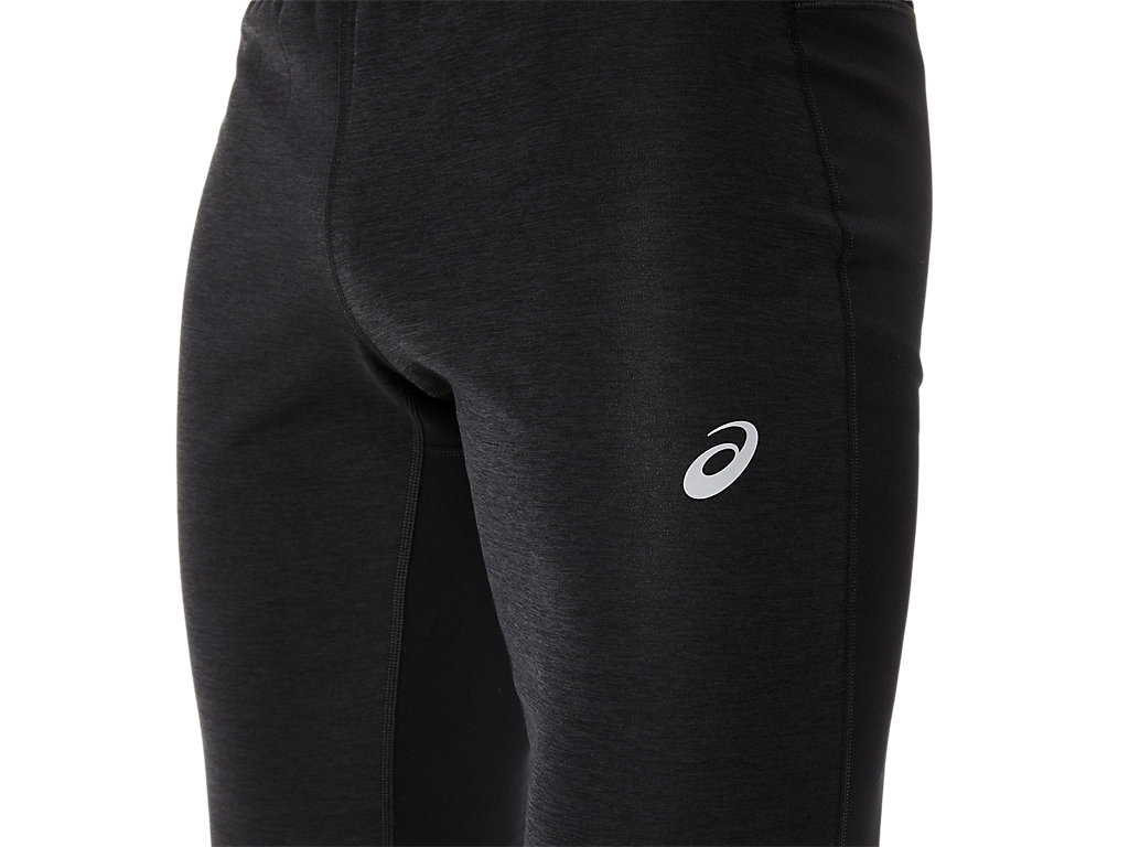 Men's Asics Winter Run Pants Black | 8491-YSLOE