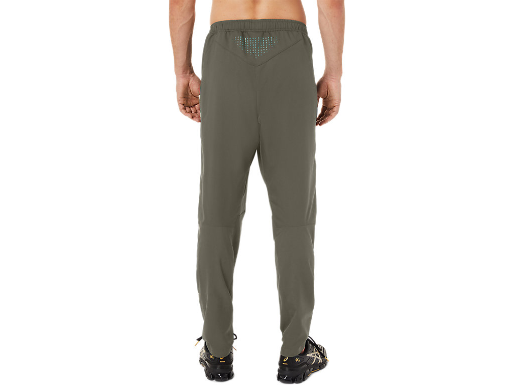 Men's Asics Wovens Pants Green | 9852-QRHDW