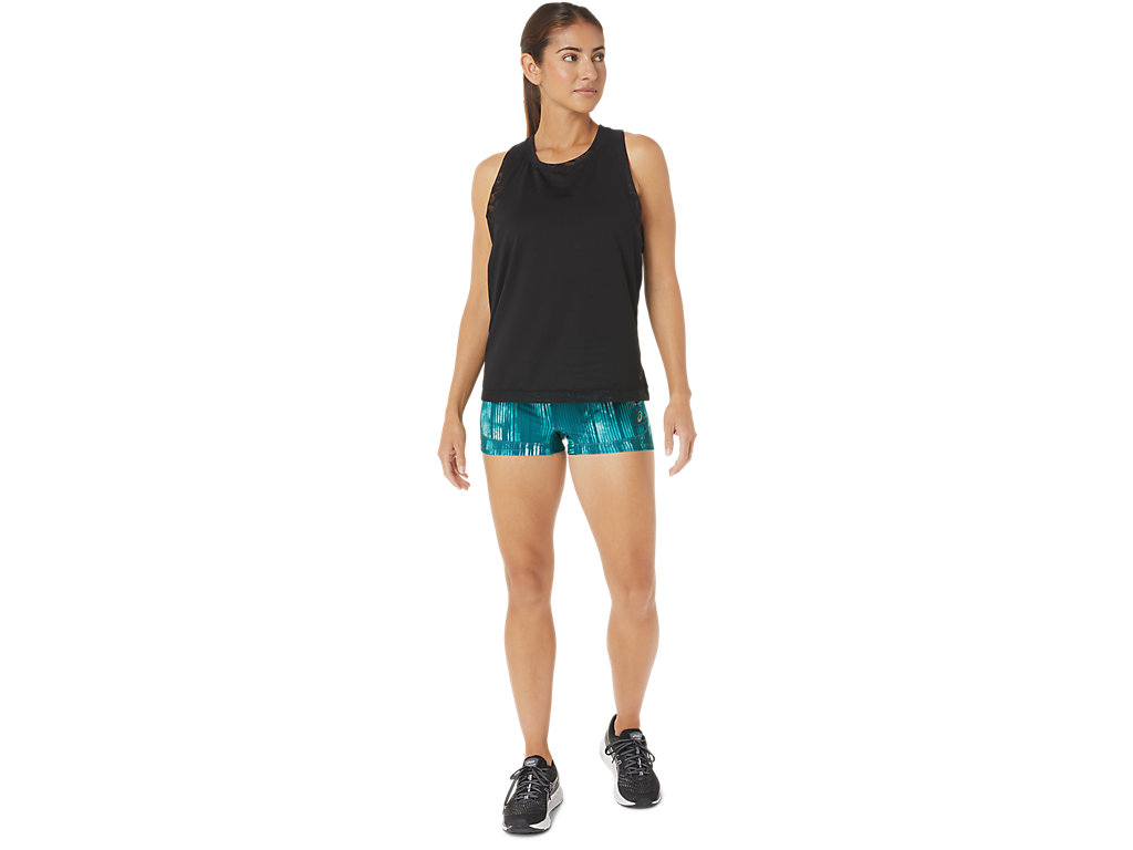 Women's Asics 2in Train Pants Deep Green | 4908-DZSCQ