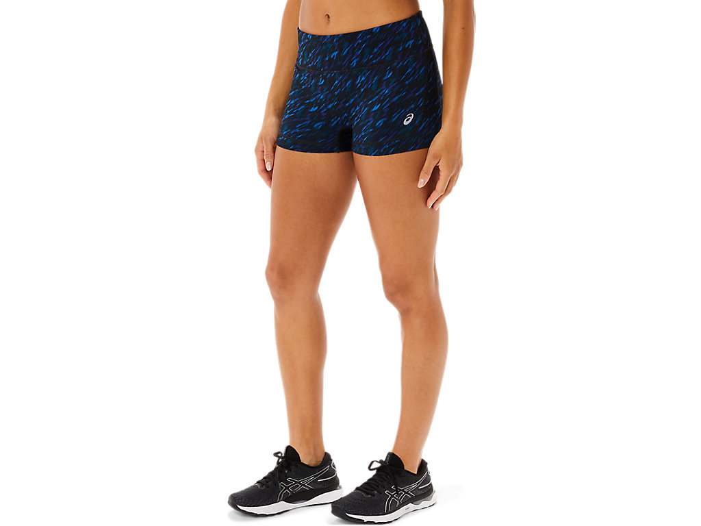 Women's Asics 2in Train Pants Navy | 4859-NFJZX