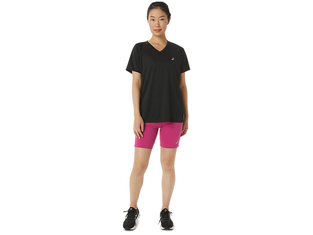 Women's Asics 7in Knit Pants Fuchsia Red | 4386-GWOXZ