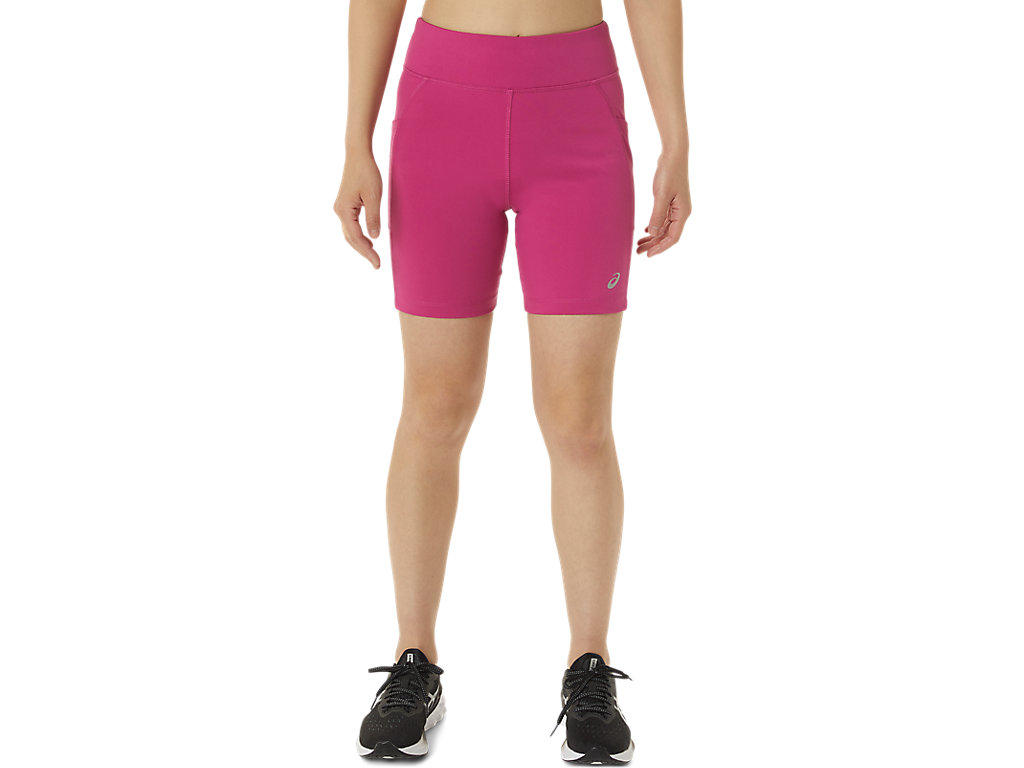 Women\'s Asics 7in Knit Pants Fuchsia Red | 4386-GWOXZ