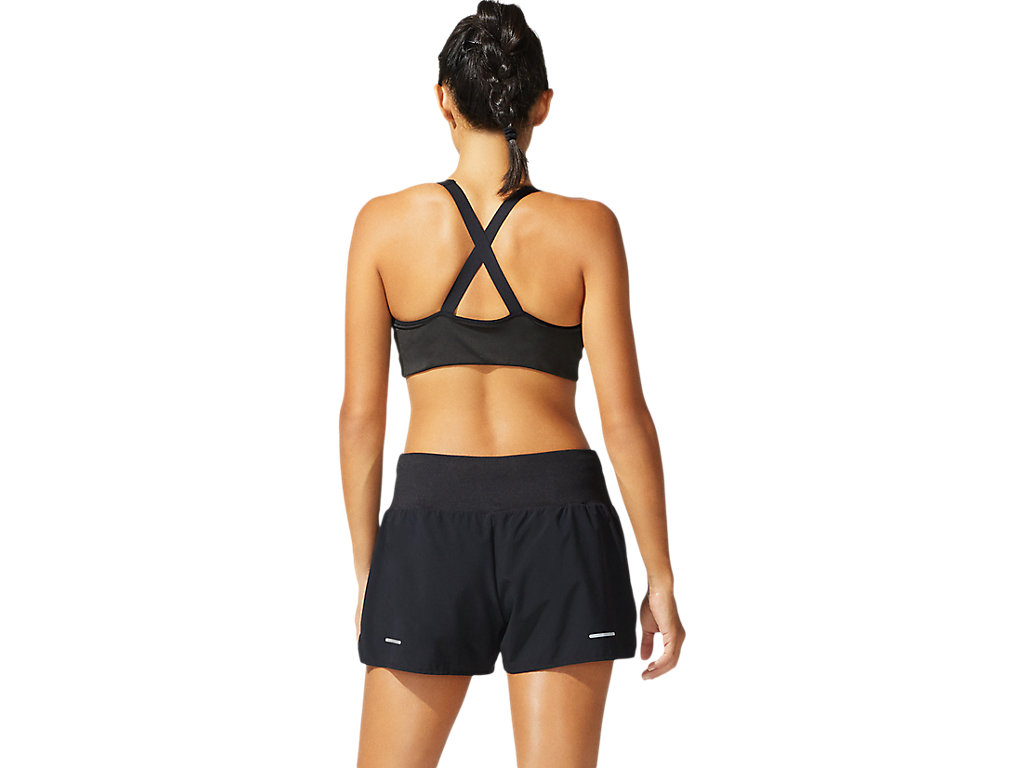 Women's Asics Accelerate Sports Bra Black | 8245-RUQCV