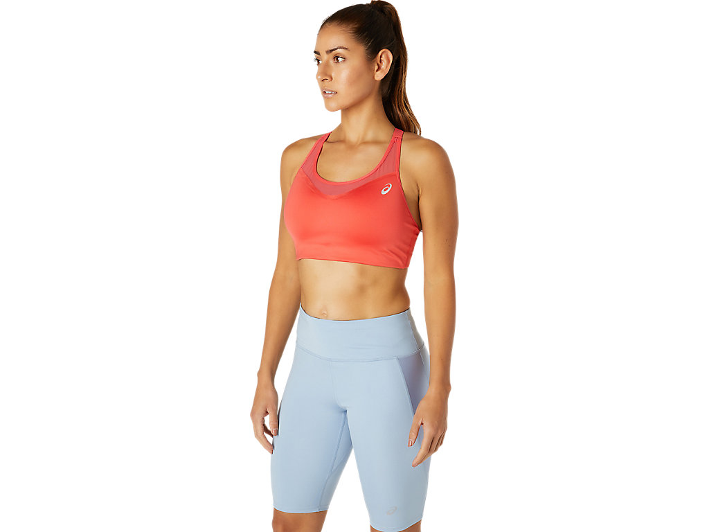 Women's Asics Accelerate Sports Bra Pink | 5120-MOIHV