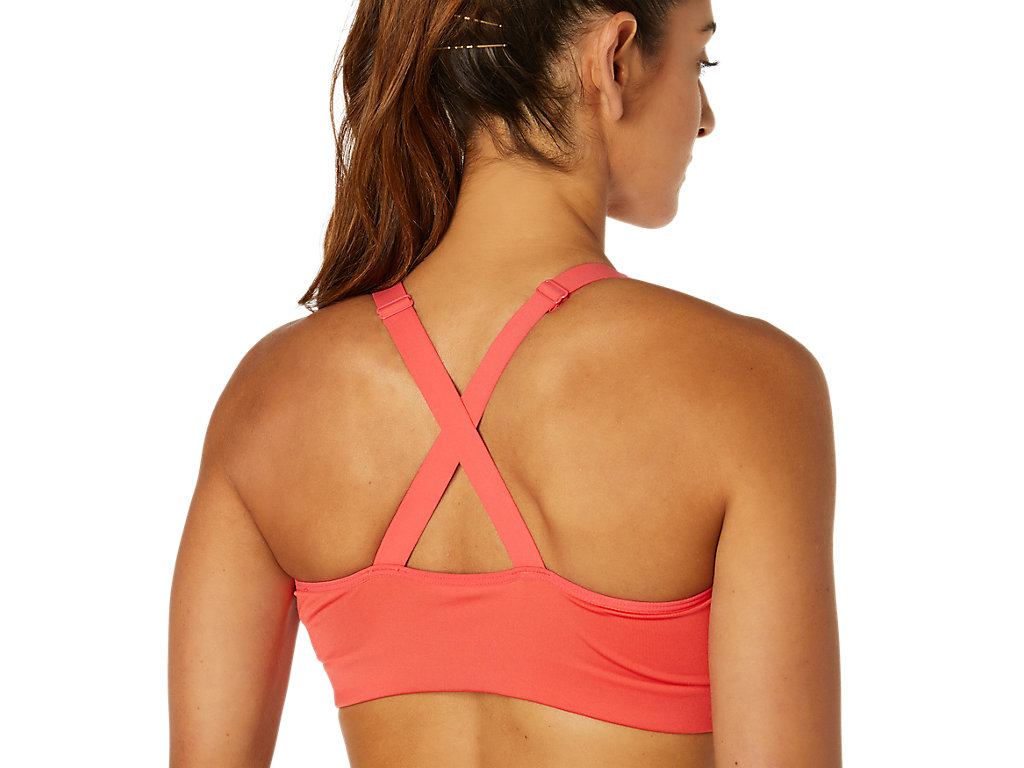 Women's Asics Accelerate Sports Bra Pink | 5120-MOIHV