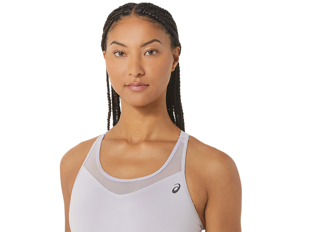 Women's Asics Accelerate Sports Bra Purple | 5432-SQHAD