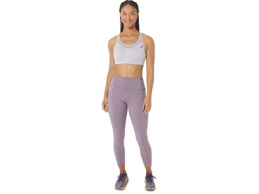 Women's Asics Accelerate Sports Bra Purple | 5432-SQHAD