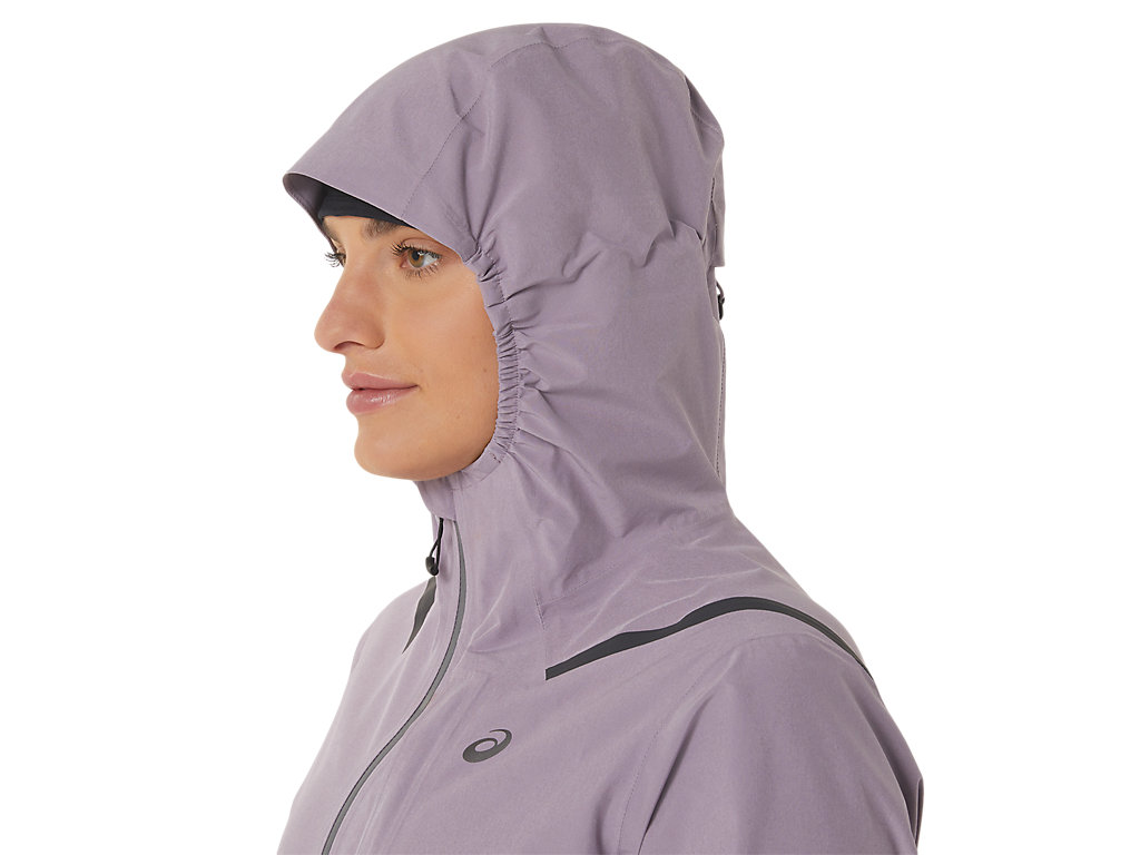 Women's Asics Accelerate Waterproof 2.0 Jackets Purple | 1908-JNYVC