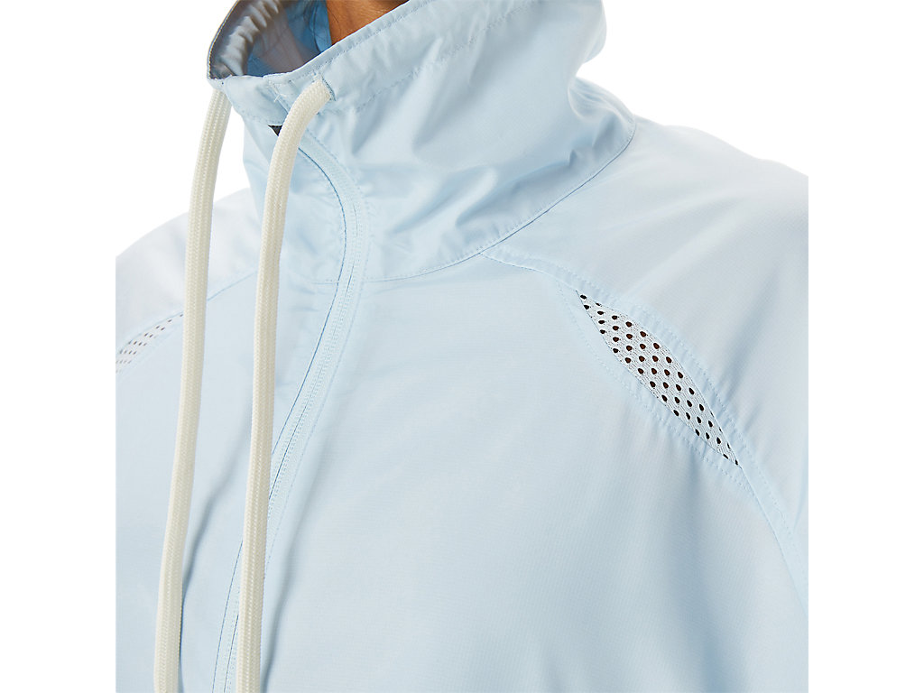 Women's Asics Actibreeze Woven Jackets Blue | 8130-BIFAW