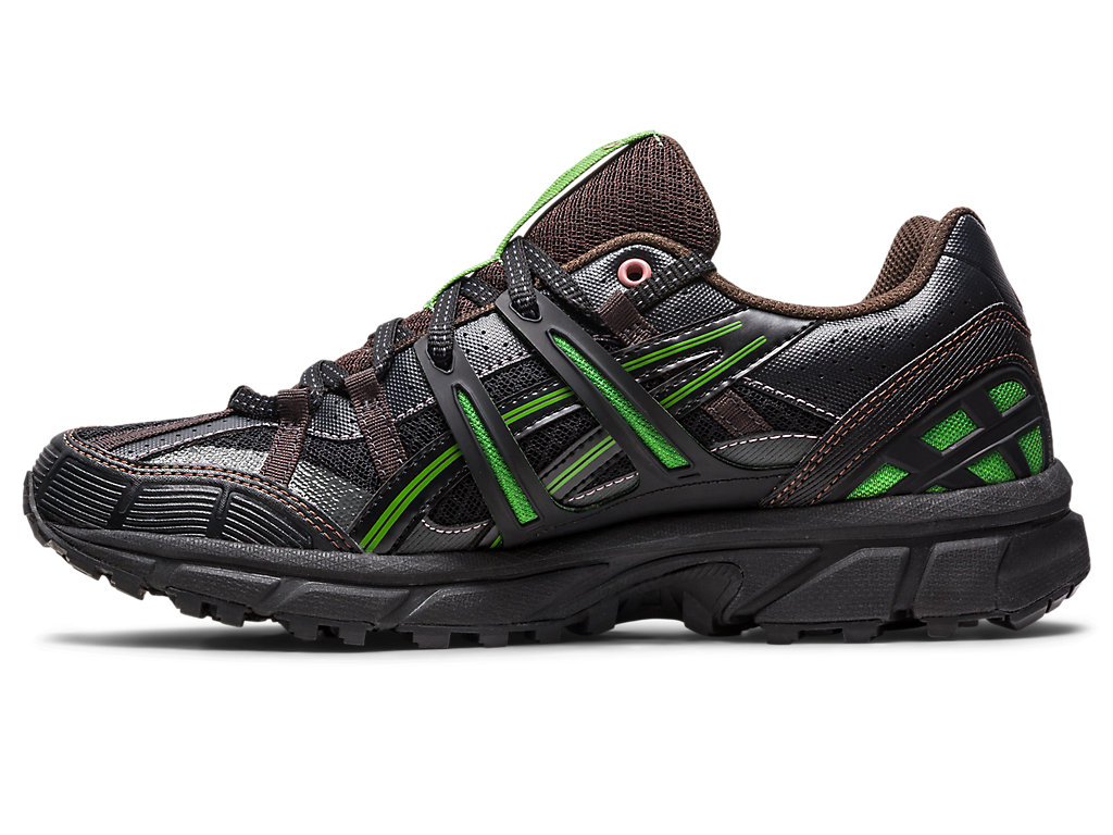 Women's Asics Andersson Bell X Gel-Sonoma 15-50 Trail Running Shoes Black / Green | 6354-RPDCN