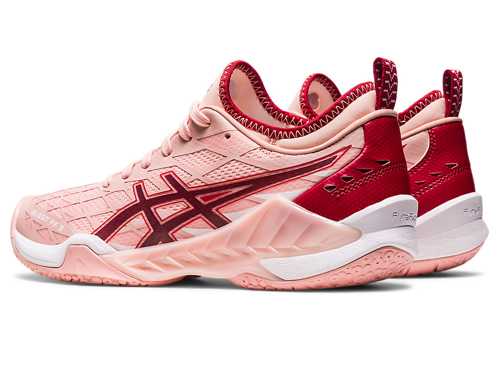 Women's Asics Blast Ff 3 Volleyball Shoes Rose | 8371-NBEUS