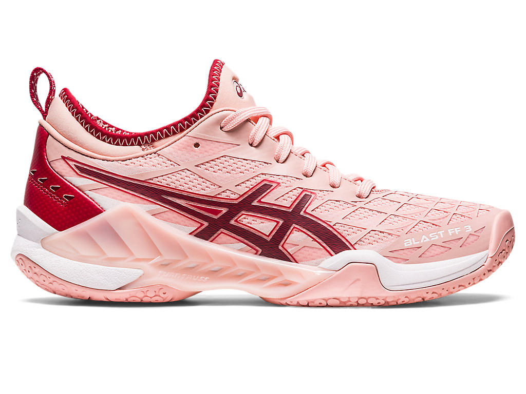 Women\'s Asics Blast Ff 3 Volleyball Shoes Rose | 8371-NBEUS