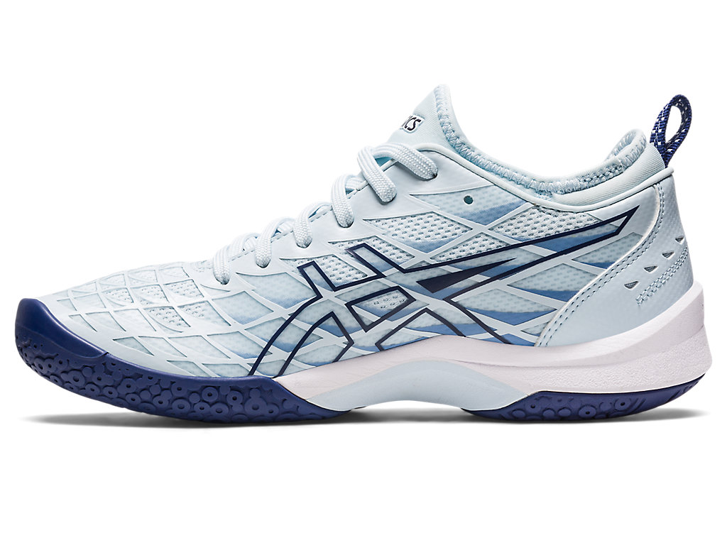 Women's Asics Blast Ff 3 Volleyball Shoes Blue / Indigo Blue | 8601-RXYBK