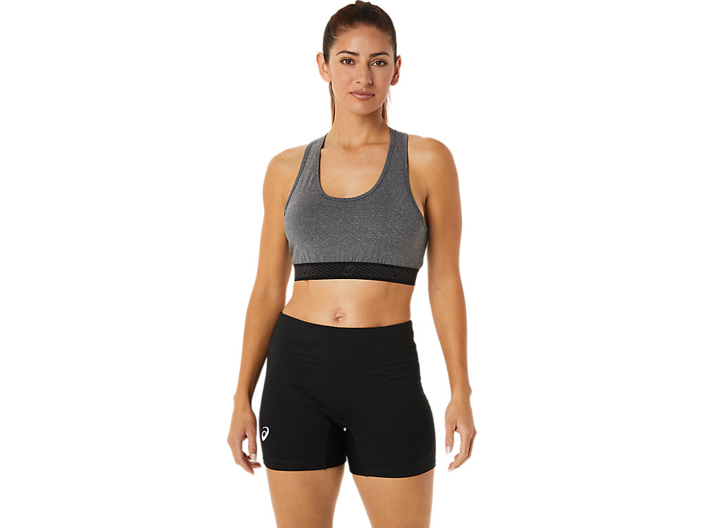 Women\'s Asics Circuit Ii Padded Sports Bra Dark Grey | 3069-MWKHX