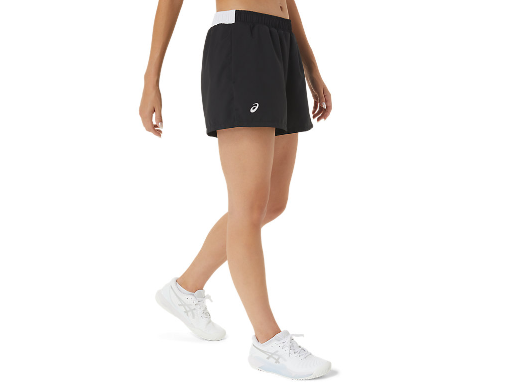 Women's Asics Court Pants Black | 4260-BKIJP