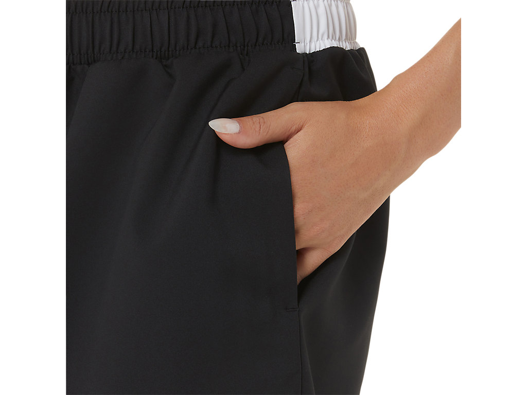 Women's Asics Court Pants Black | 4260-BKIJP