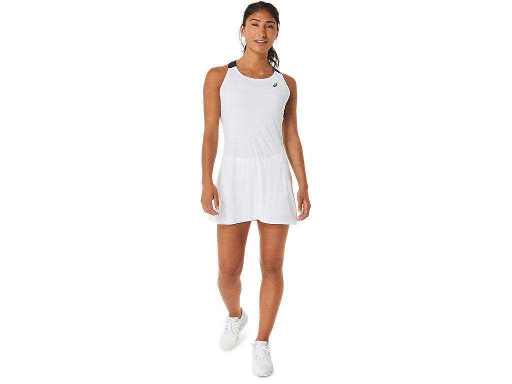 Women's Asics Court Skirts White | 8139-FZNYO