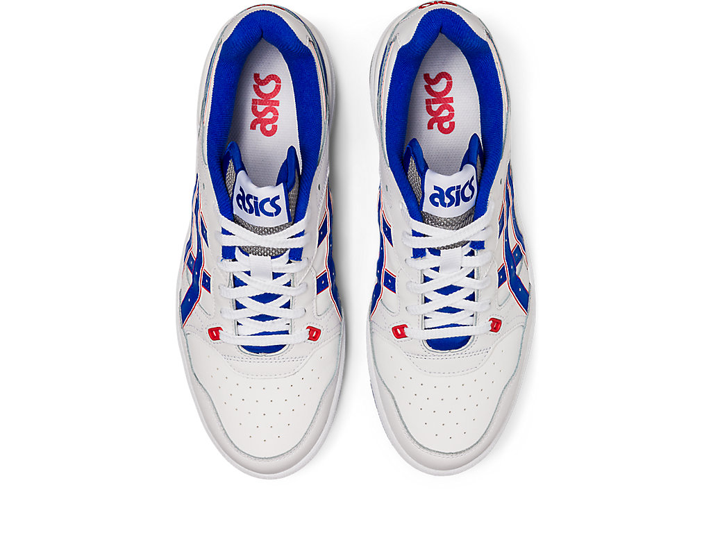 Women's Asics Ex89 Sneakers White / Blue | 5189-NLXIC