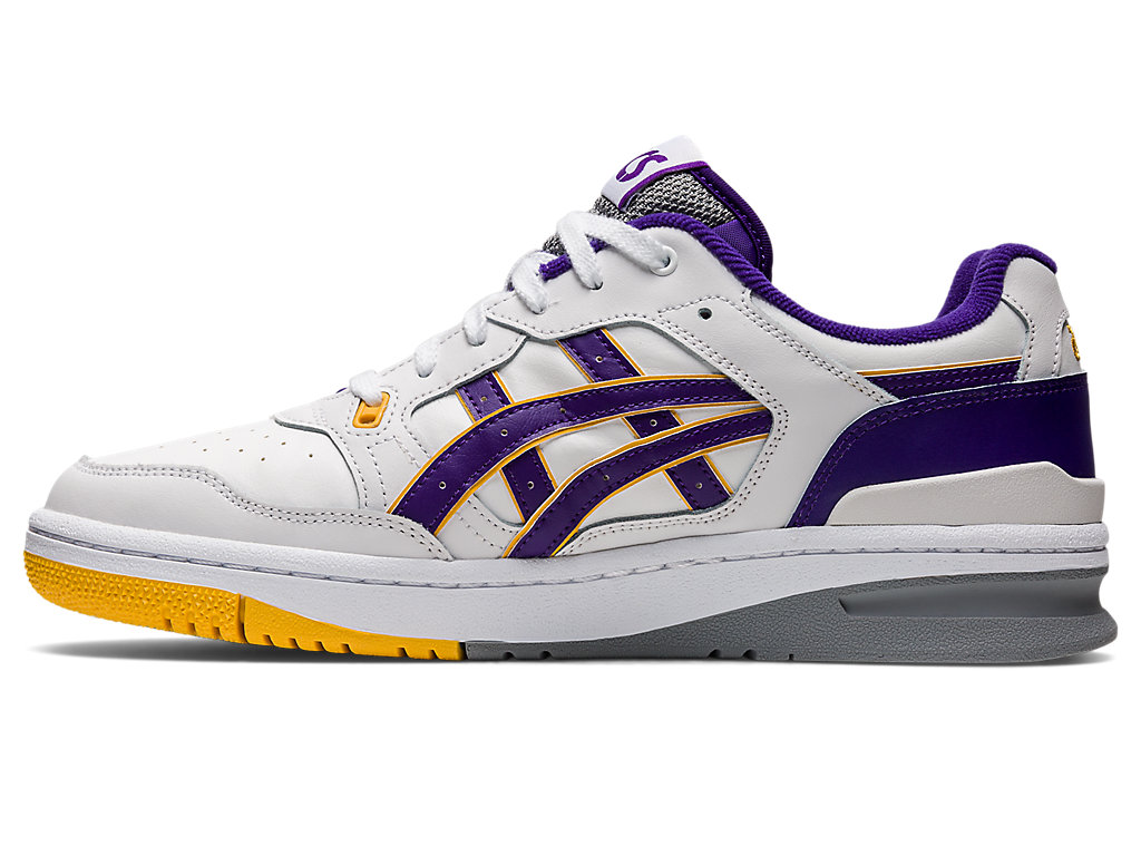 Women's Asics Ex89 Sneakers White / Purple | 7638-WPHSV