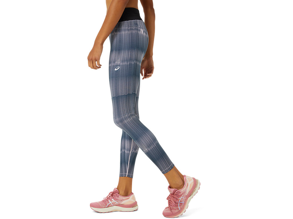 Women's Asics Fietro Leggings Blue | 4520-ZUCWY