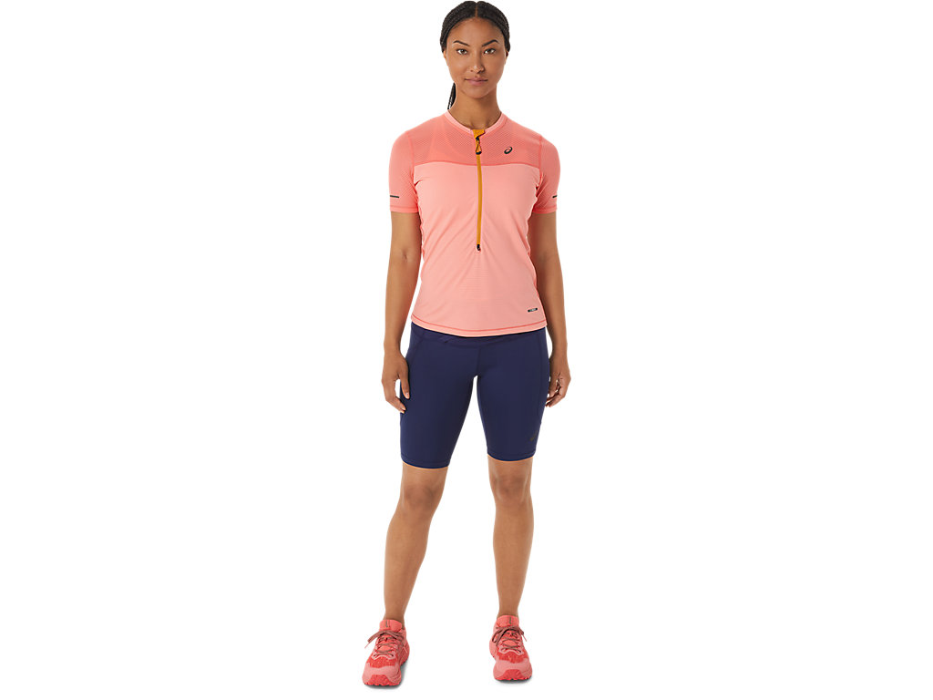 Women's Asics Fujitrail Sprinter Pants Indigo Blue | 7269-BHLDE