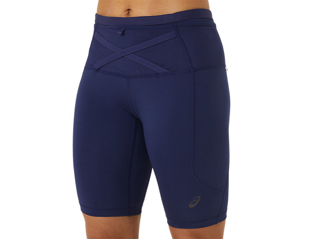 Women's Asics Fujitrail Sprinter Pants Indigo Blue | 7269-BHLDE