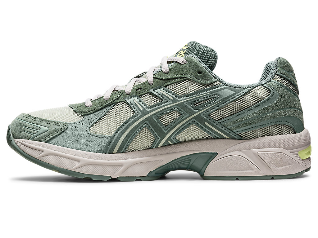 Women's Asics Gel-1130 Sneakers Olive Grey / Dark Green | 8107-HXEIT