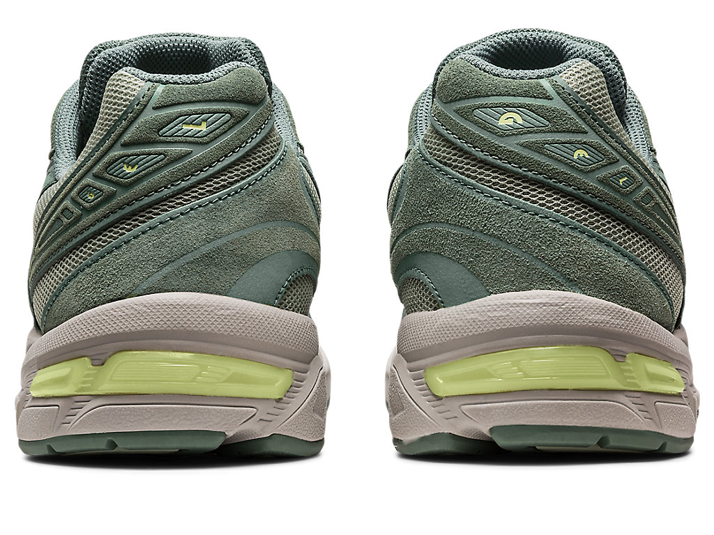 Women's Asics Gel-1130 Sneakers Olive Grey / Dark Green | 8107-HXEIT