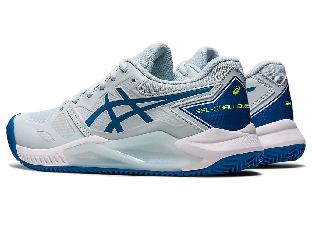 Women's Asics Gel-Challenger 13 Clay Tennis Shoes Blue / Blue | 6548-NCUOY