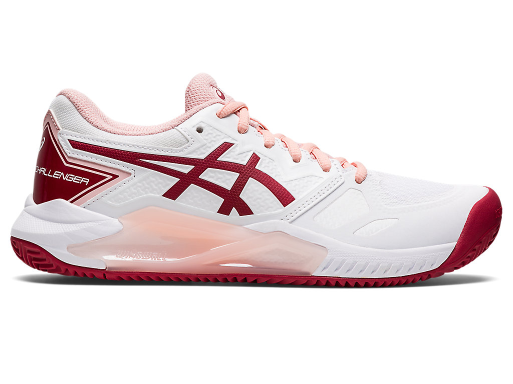 Women\'s Asics Gel-Challenger 13 Clay Tennis Shoes White | 7403-NCHSW