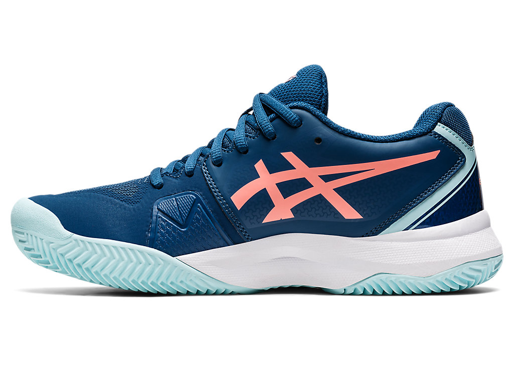 Women's Asics Gel-Challenger 13 Clay Tennis Shoes Light Indigo | 7930-PUKSY