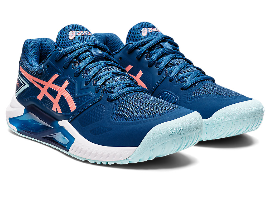 Women's Asics Gel-Challenger 13 Tennis Shoes Light Indigo | 1308-ZDBOW