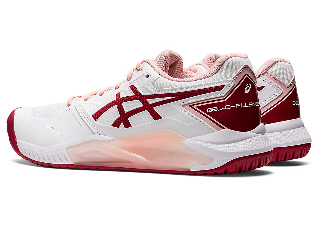 Women's Asics Gel-Challenger 13 Tennis Shoes White | 2301-TLXPF