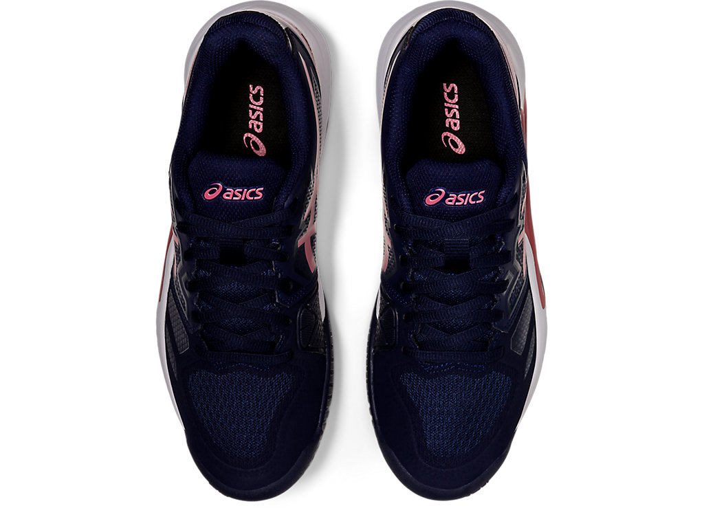 Women's Asics Gel-Challenger 13 Tennis Shoes Navy / Rose | 3189-LIVSO