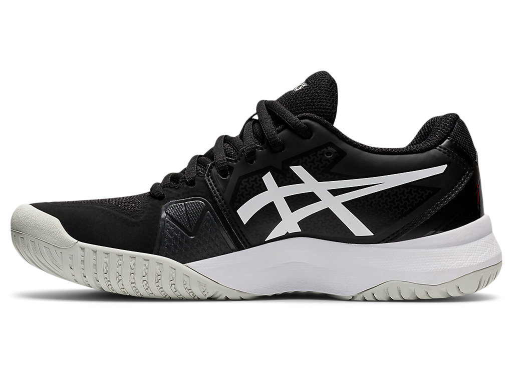 Women's Asics Gel-Challenger 13 Tennis Shoes Black / White | 6920-WCDQV