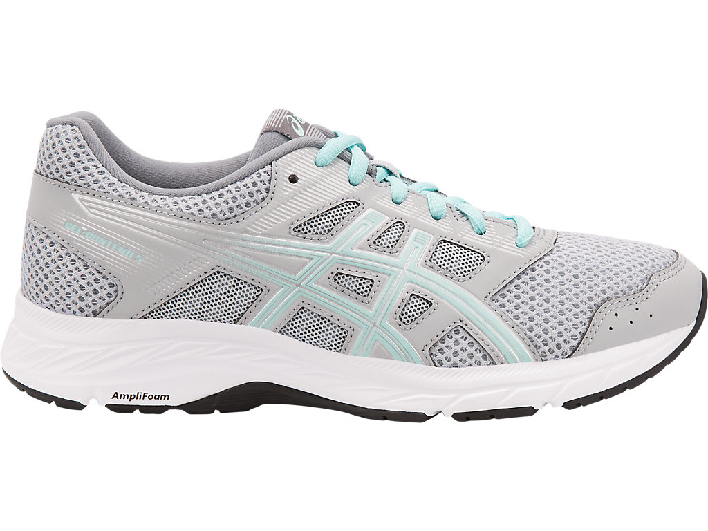 Women\'s Asics Gel-Contend 5 Walking Shoes Grey | 5104-GMUOW