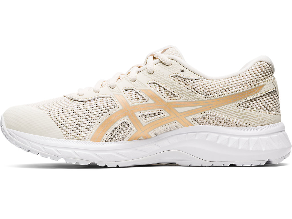 Women's Asics Gel-Contend 6 Twist Walking Shoes Cream | 8135-VHTLA