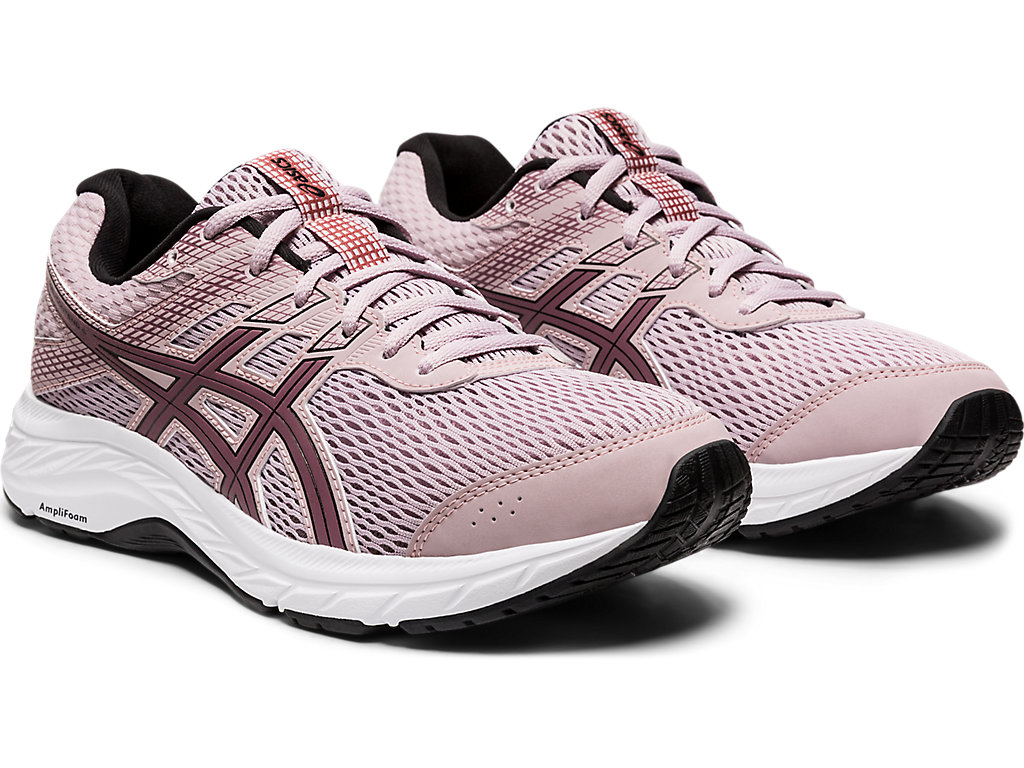 Women's Asics Gel-Contend 6 Walking Shoes Rose / Purple | 9067-ULDTN