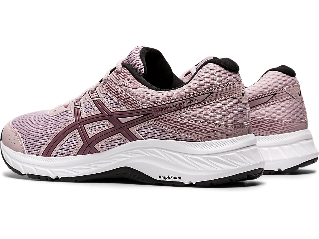 Women's Asics Gel-Contend 6 Walking Shoes Rose / Purple | 9067-ULDTN