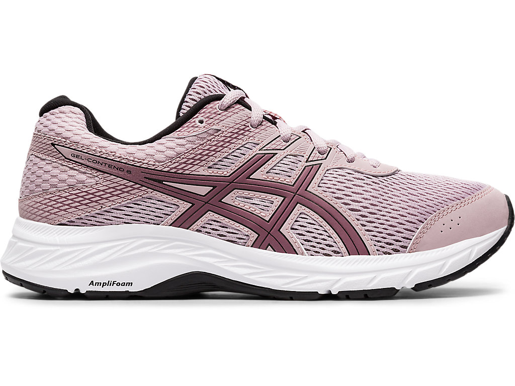 Women\'s Asics Gel-Contend 6 Walking Shoes Rose / Purple | 9067-ULDTN