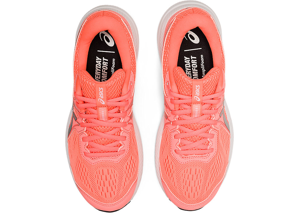 Women's Asics Gel-Contend 7 Walking Shoes Orange Coral / Silver | 3894-APQTD