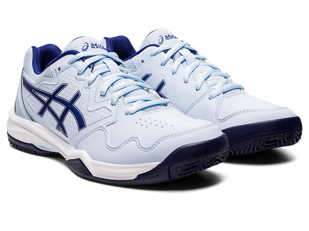 Women's Asics Gel-Dedicate 7 Clay Tennis Shoes Blue | 1602-ZQGVN