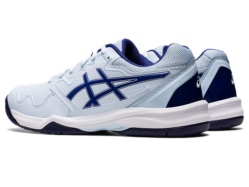 Women's Asics Gel-Dedicate 7 Tennis Shoes Blue / Blue | 0715-NGXYA