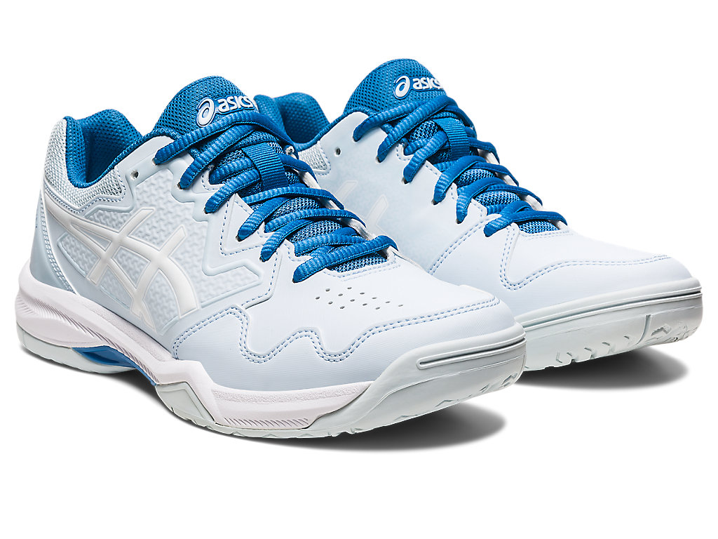 Women's Asics Gel-Dedicate 7 Tennis Shoes Blue / White | 8394-TJMCI