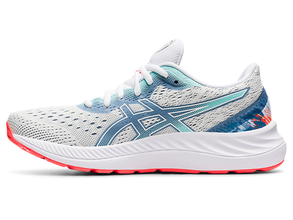 Women's Asics Gel-Excite 8 Walking Shoes White / White | 1547-EONRZ