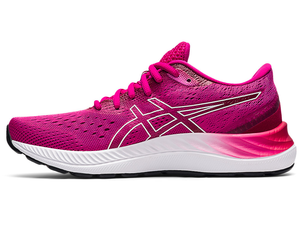 Women's Asics Gel-Excite 8 Walking Shoes Pink / White | 9843-OQEZW