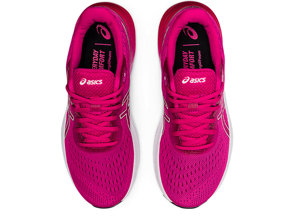 Women's Asics Gel-Excite 8 Walking Shoes Pink / White | 9843-OQEZW