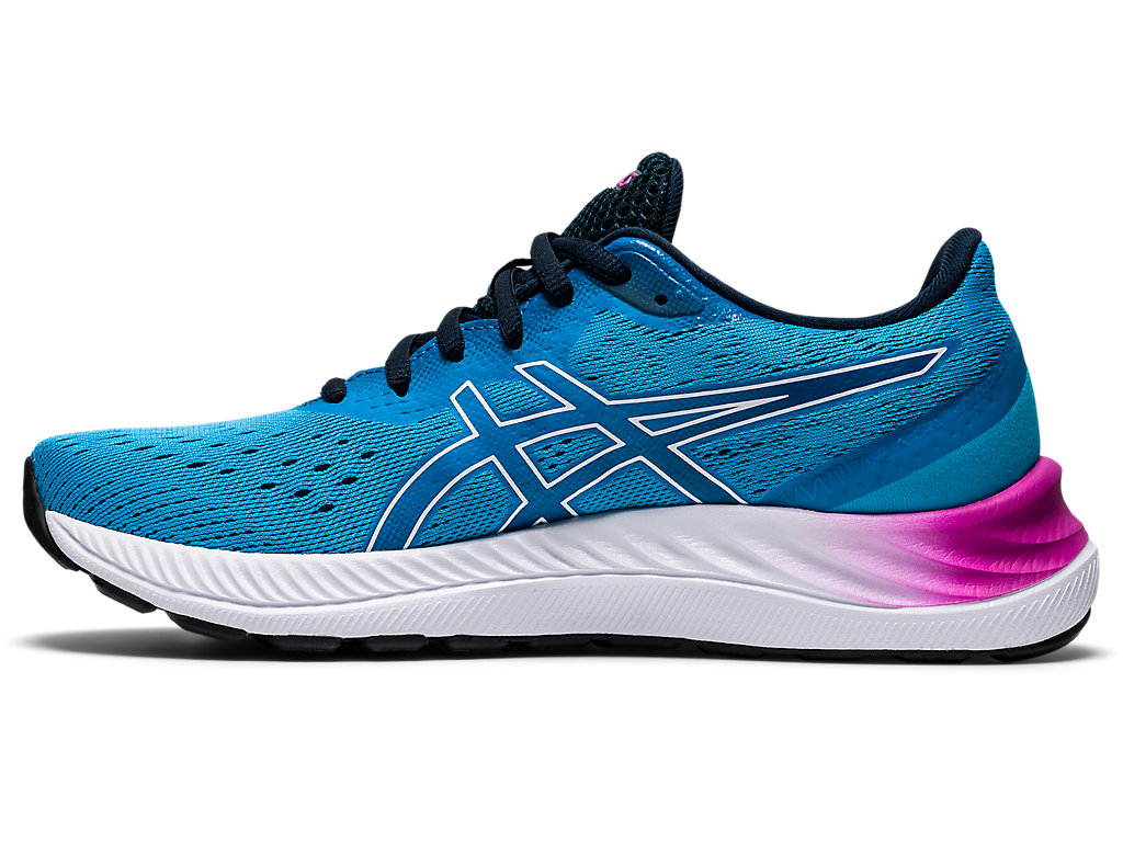 Women's Asics Gel-Excite 8 Walking Shoes Light Turquoise / White | 9857-EKLFZ